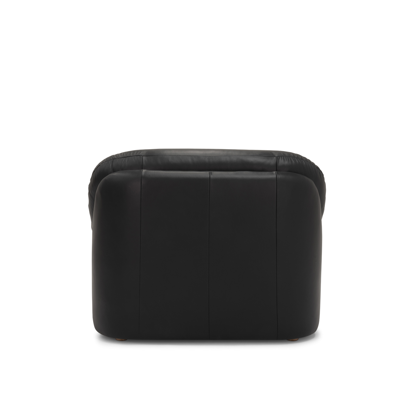 Glove Leather Occasional Chair - [ Simpson Noir ]