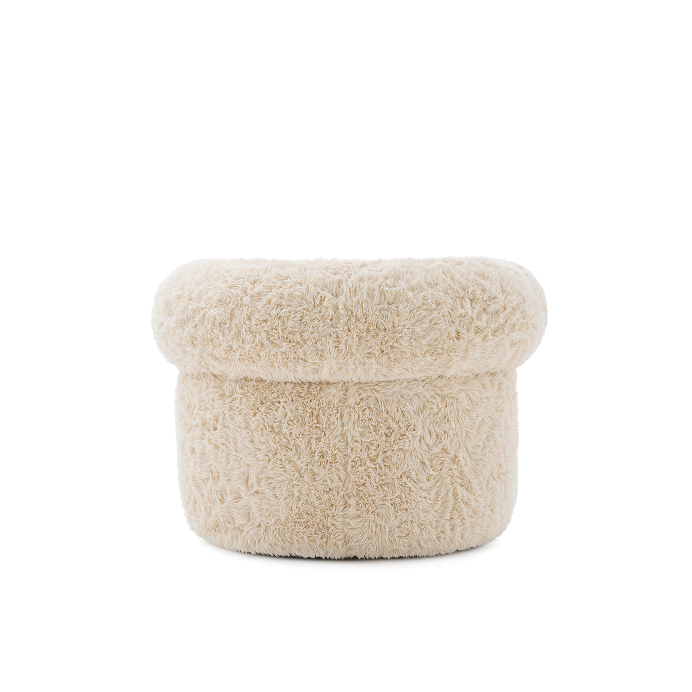 Huggy Faux Fur Armchair - [ Paddington Cashew ]