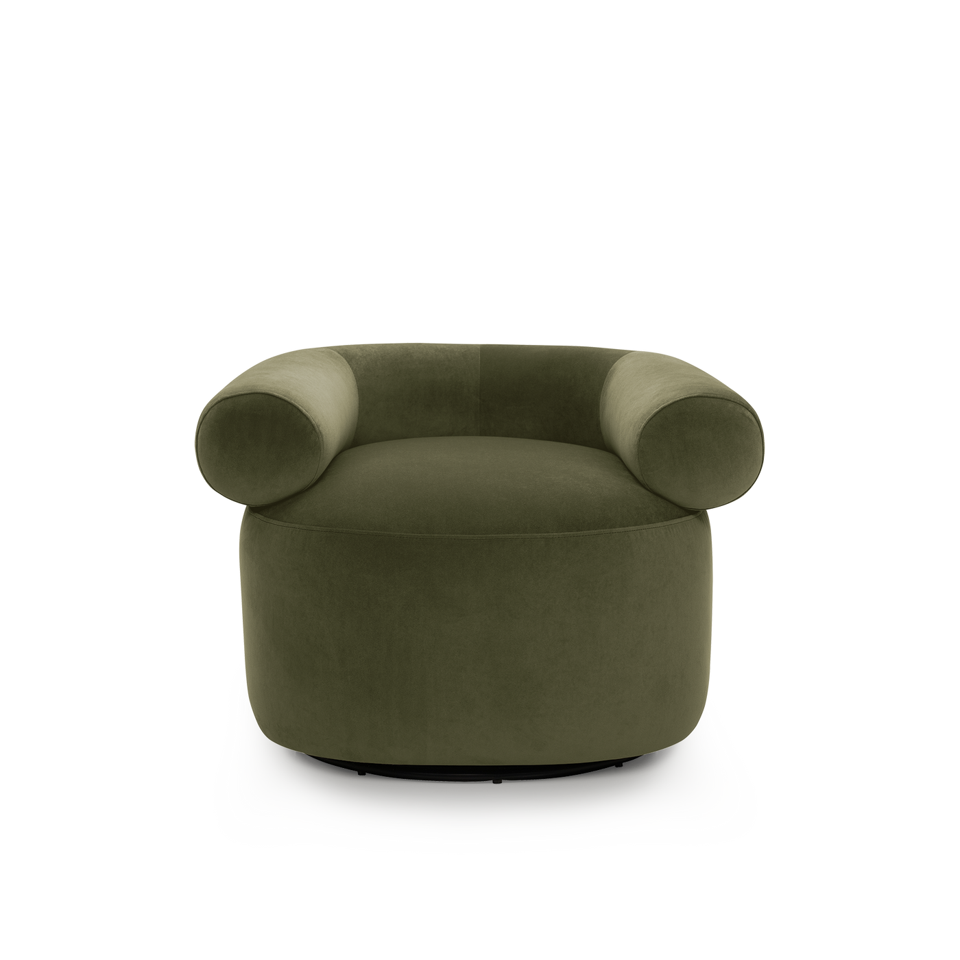 Huggy Swivel Armchair - [ Malibu Matcha ]