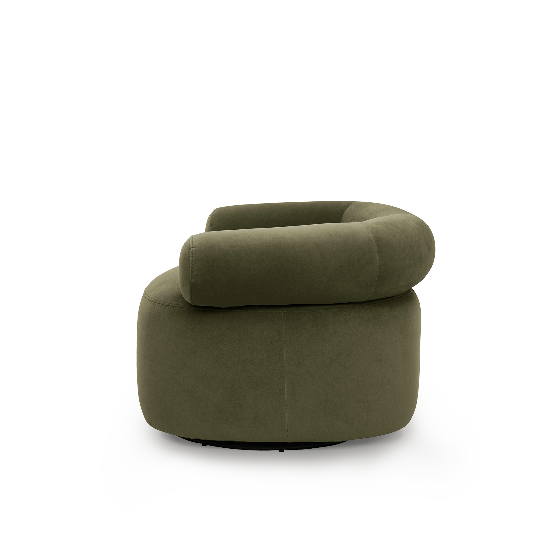 Huggy Swivel Armchair - [ Malibu Matcha ]