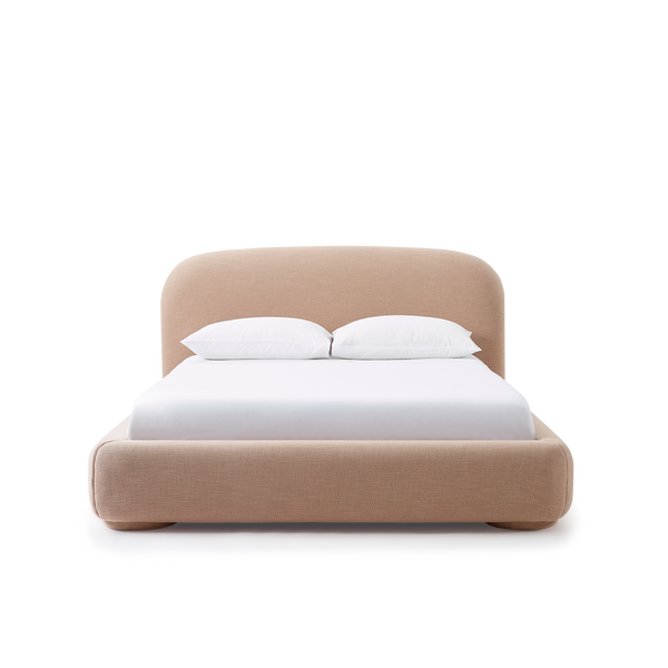 Lull Queen Bed - Byron Biscuit | ELLISON STUDIOS.