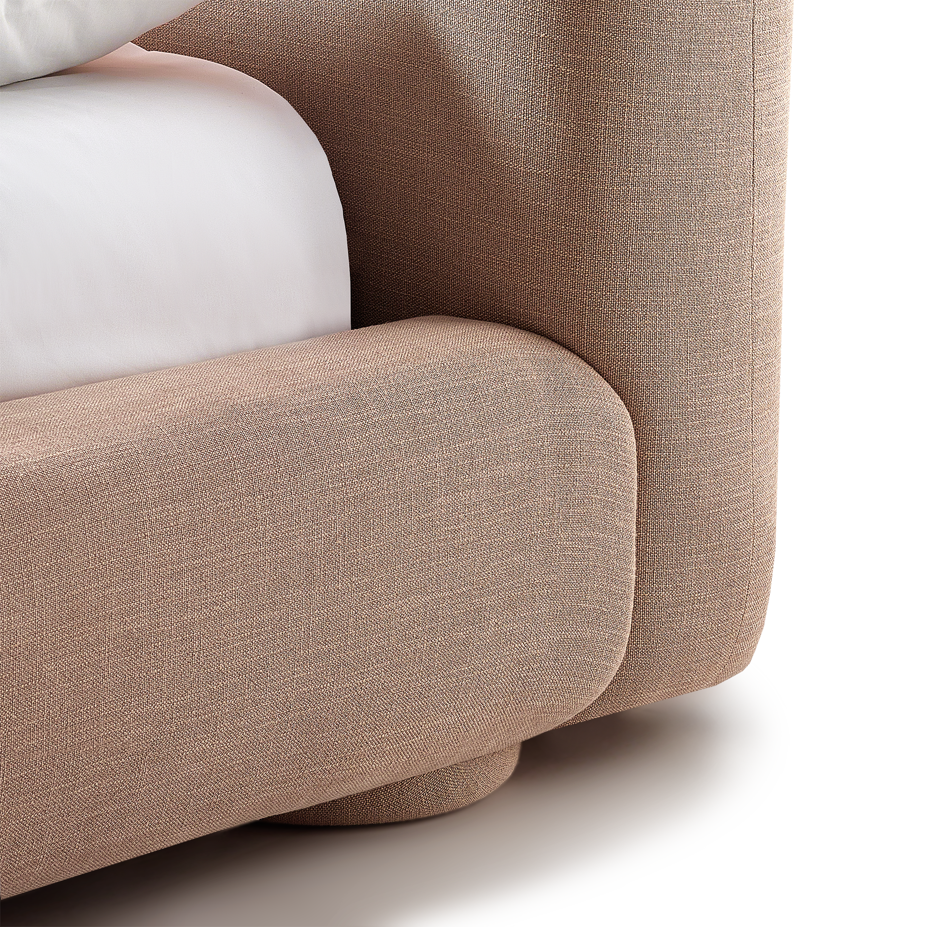 Lull King Bed - [ Byron Biscuit ]