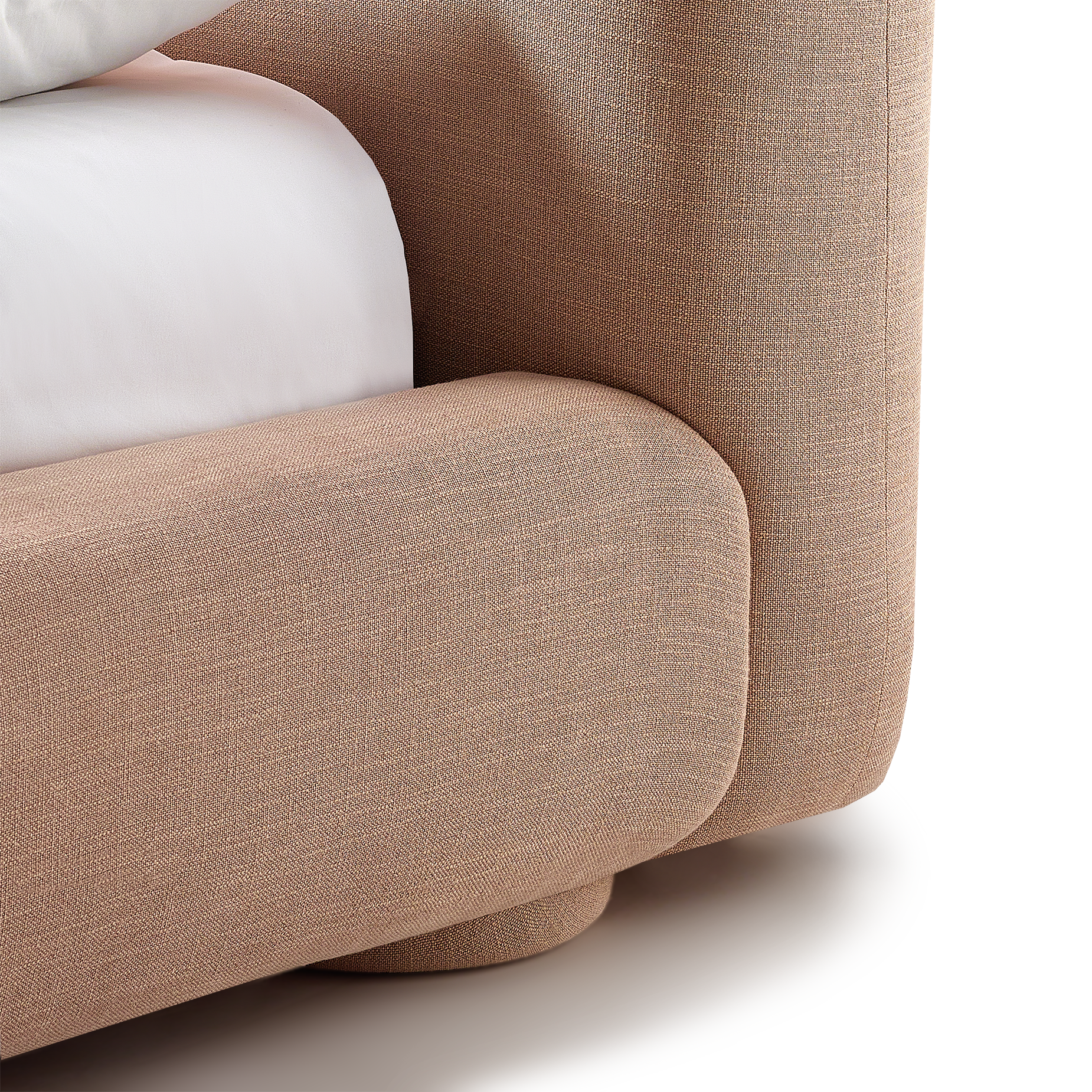 Lull Queen Bed - [ Byron Biscuit ]