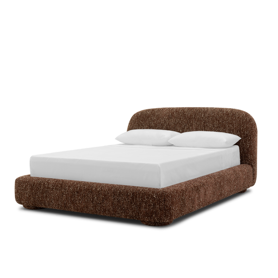 Lull Queen Bed - [ Eros Cinnamon ]