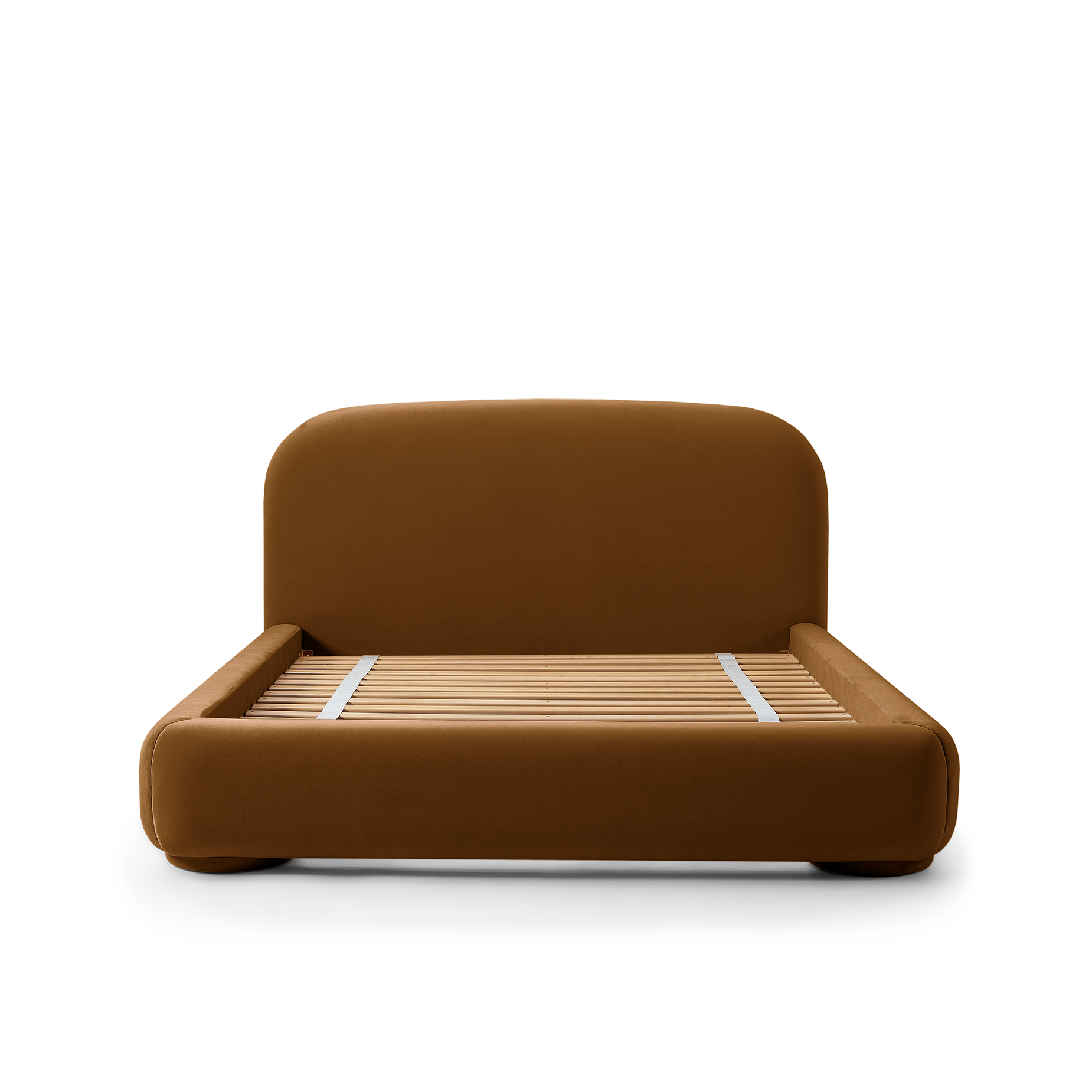 Lull Queen Bed - [ Malibu Cognac ]