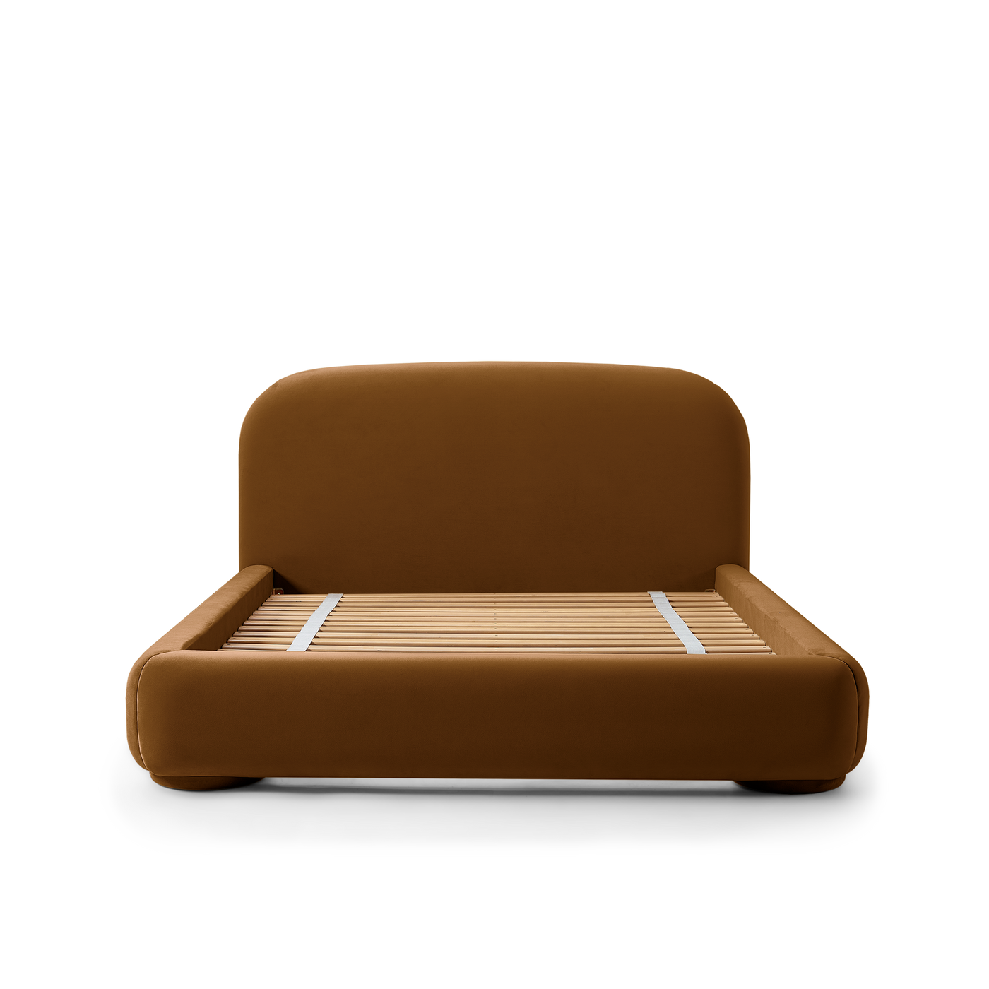 Lull Queen Bed - [ Malibu Cognac ]