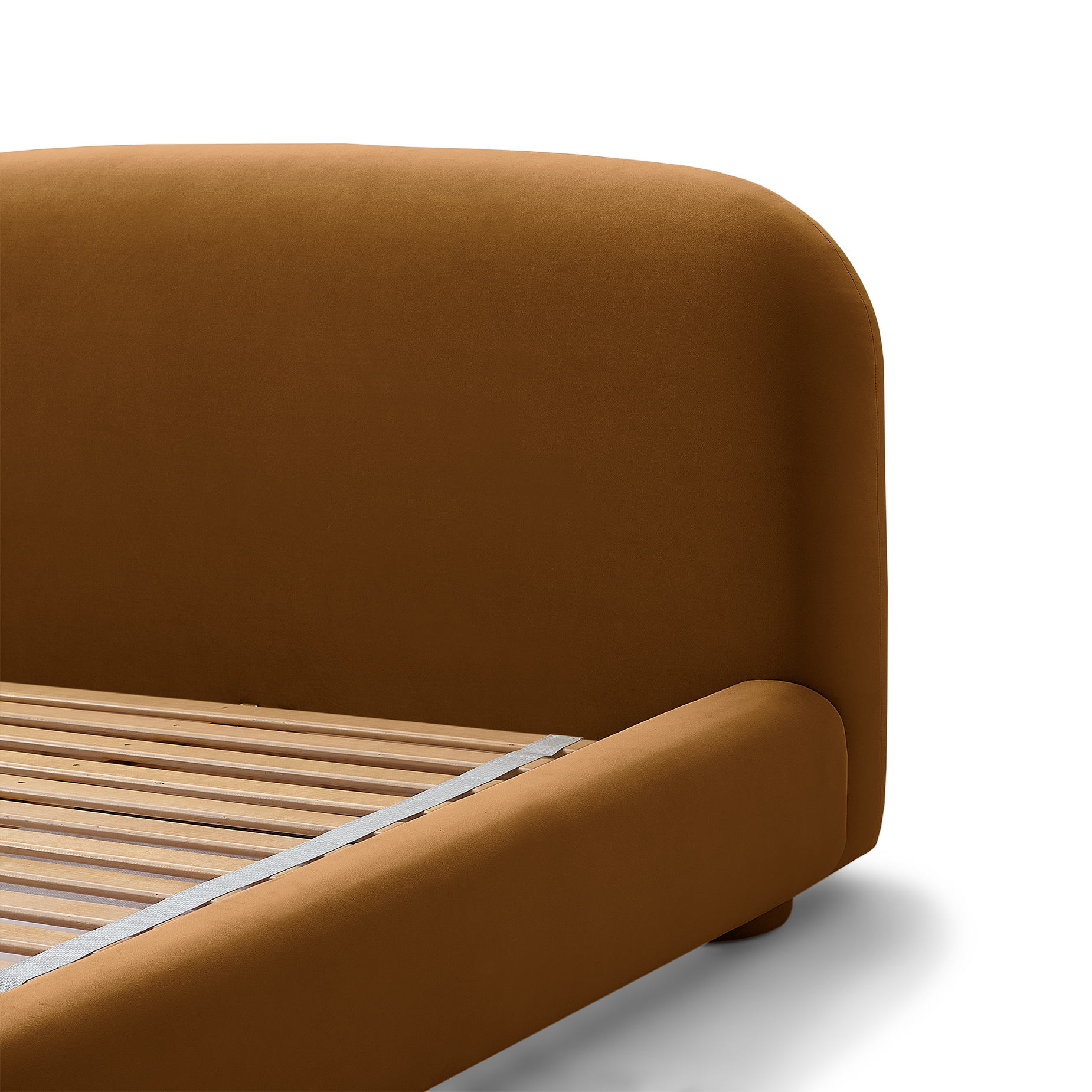 Lull Queen Bed - [ Malibu Cognac ]