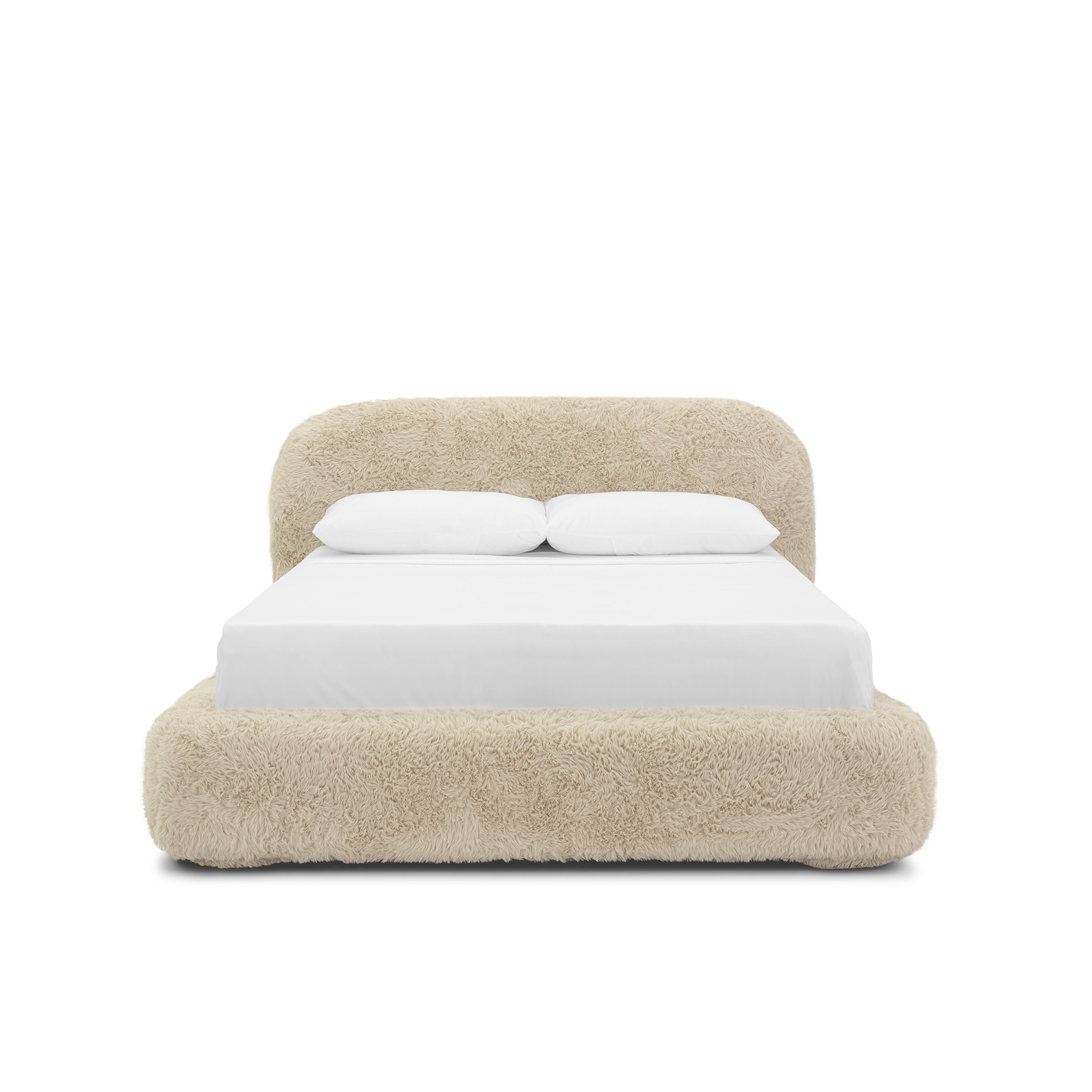 Lull Queen Bed - [ Paddington Cashew ]