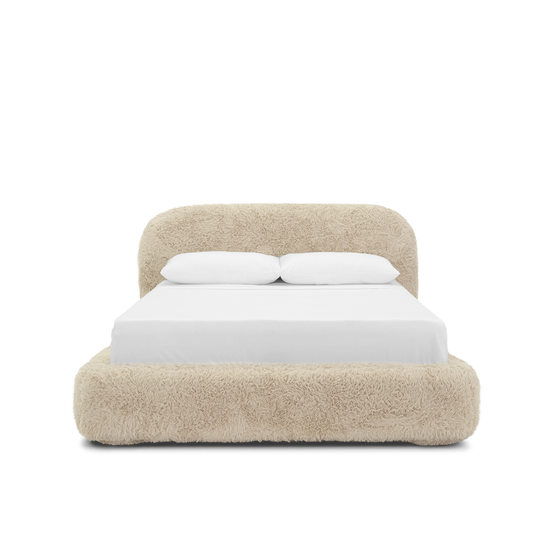 Lull Queen Bed - [ Paddington Cashew ]