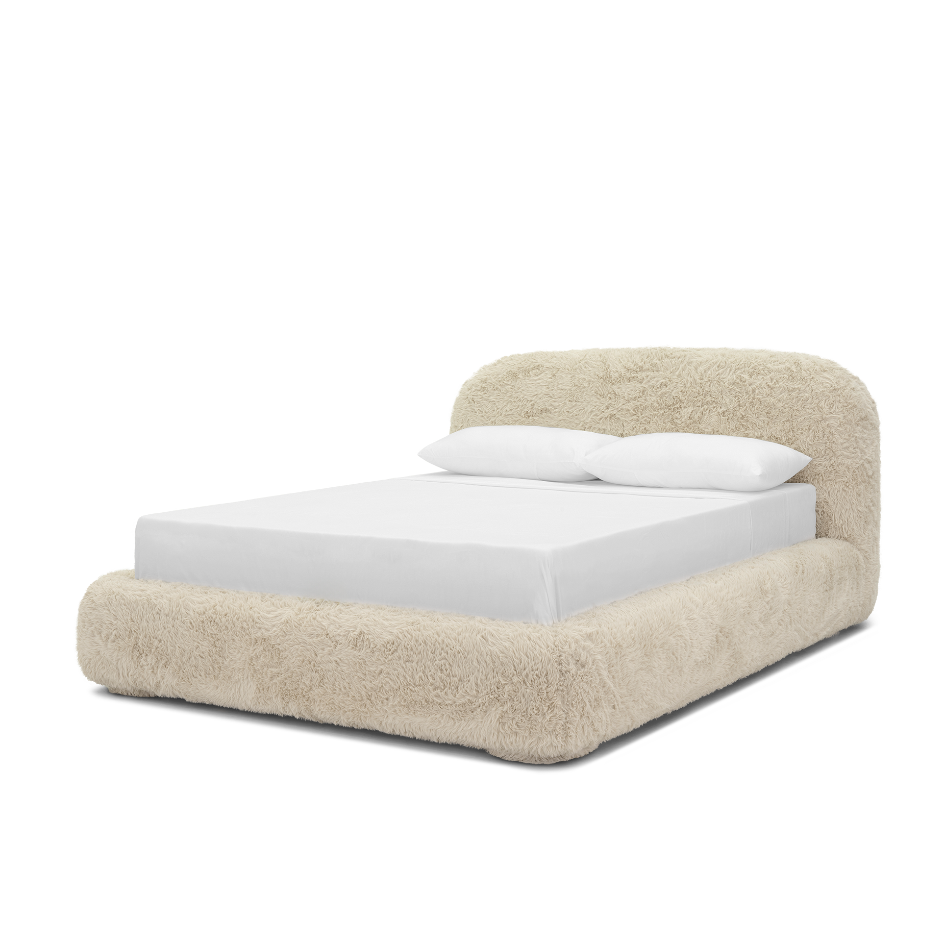 Lull Queen Bed - [ Paddington Cashew ]