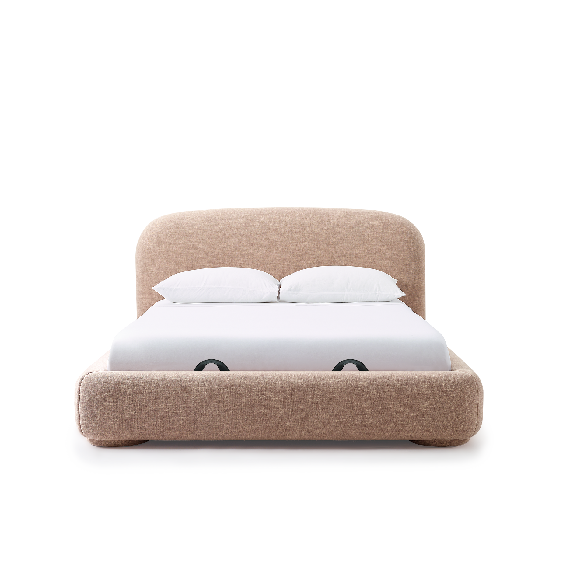 Lull King Storage Bed - [ Byron Biscuit ]