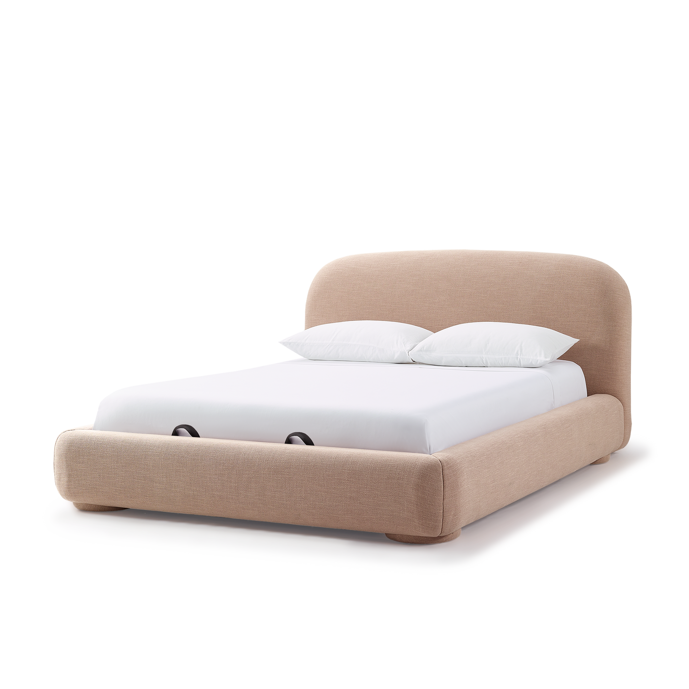 Lull King Storage Bed - [ Byron Biscuit ]