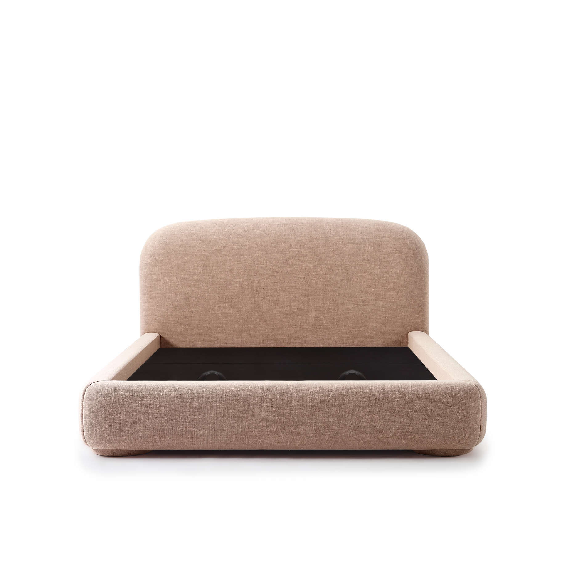 Lull King Storage Bed - [ Byron Biscuit ]