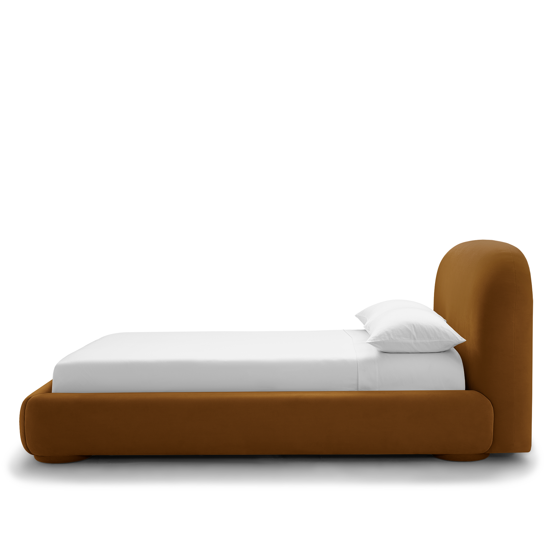 Lull King Storage Bed - [ Malibu Cognac ]