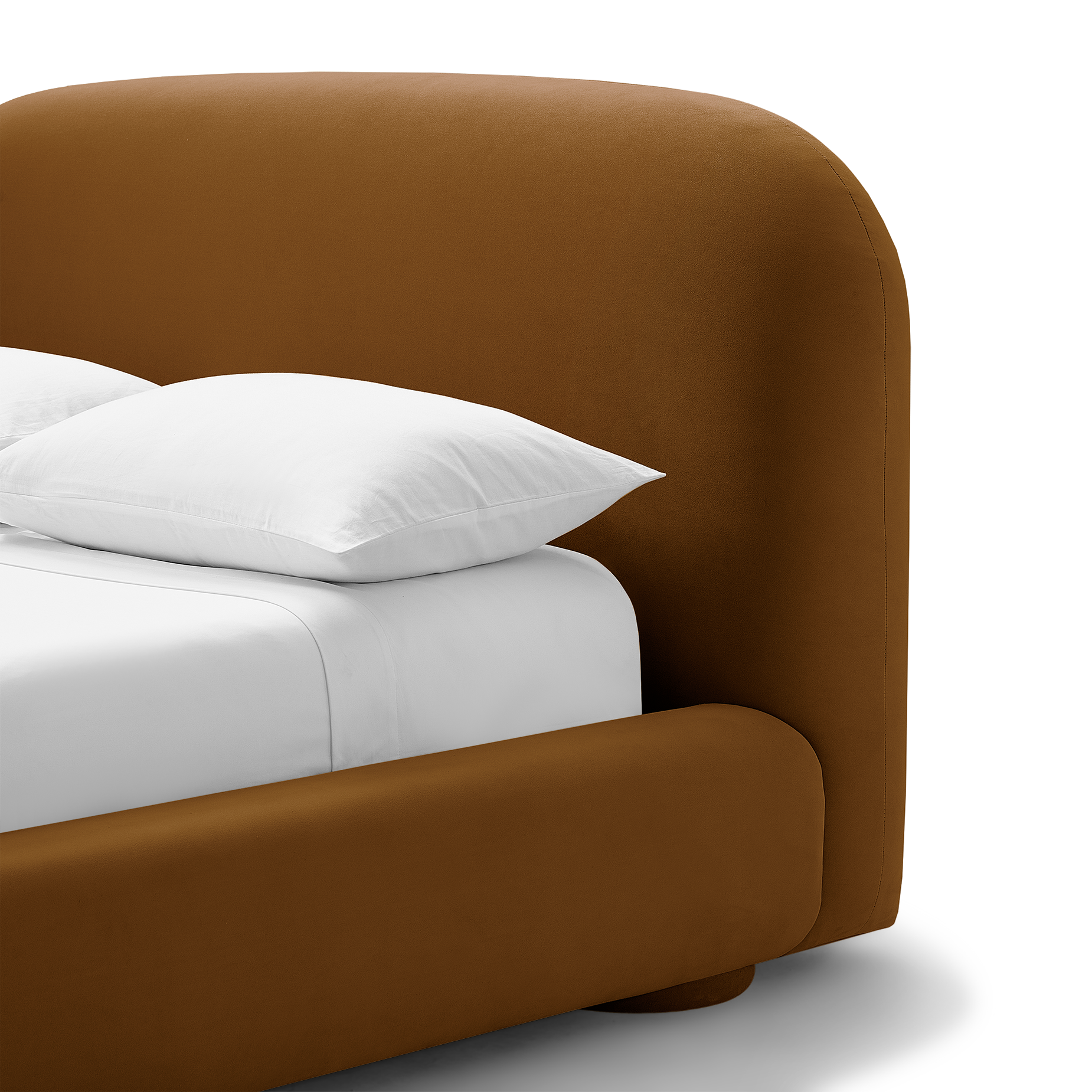 Lull King Storage Bed - [ Malibu Cognac ]