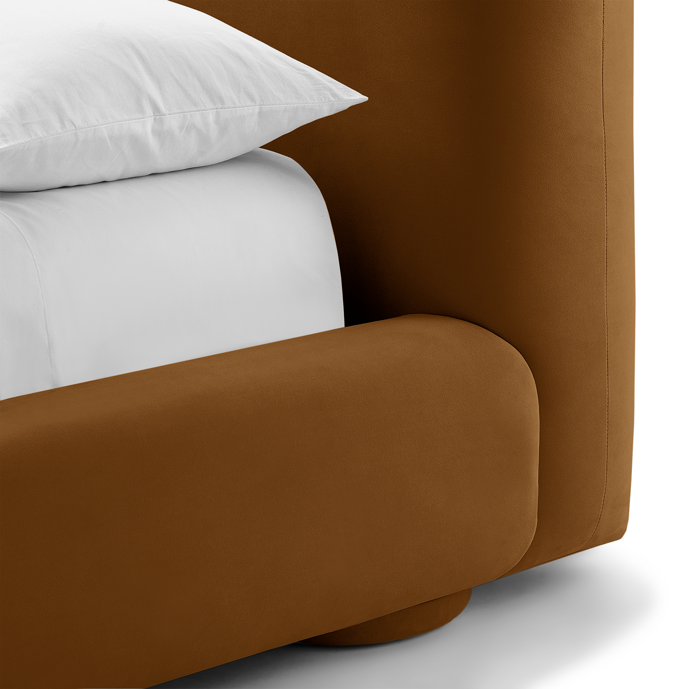 Lull King Storage Bed - [ Malibu Cognac ]