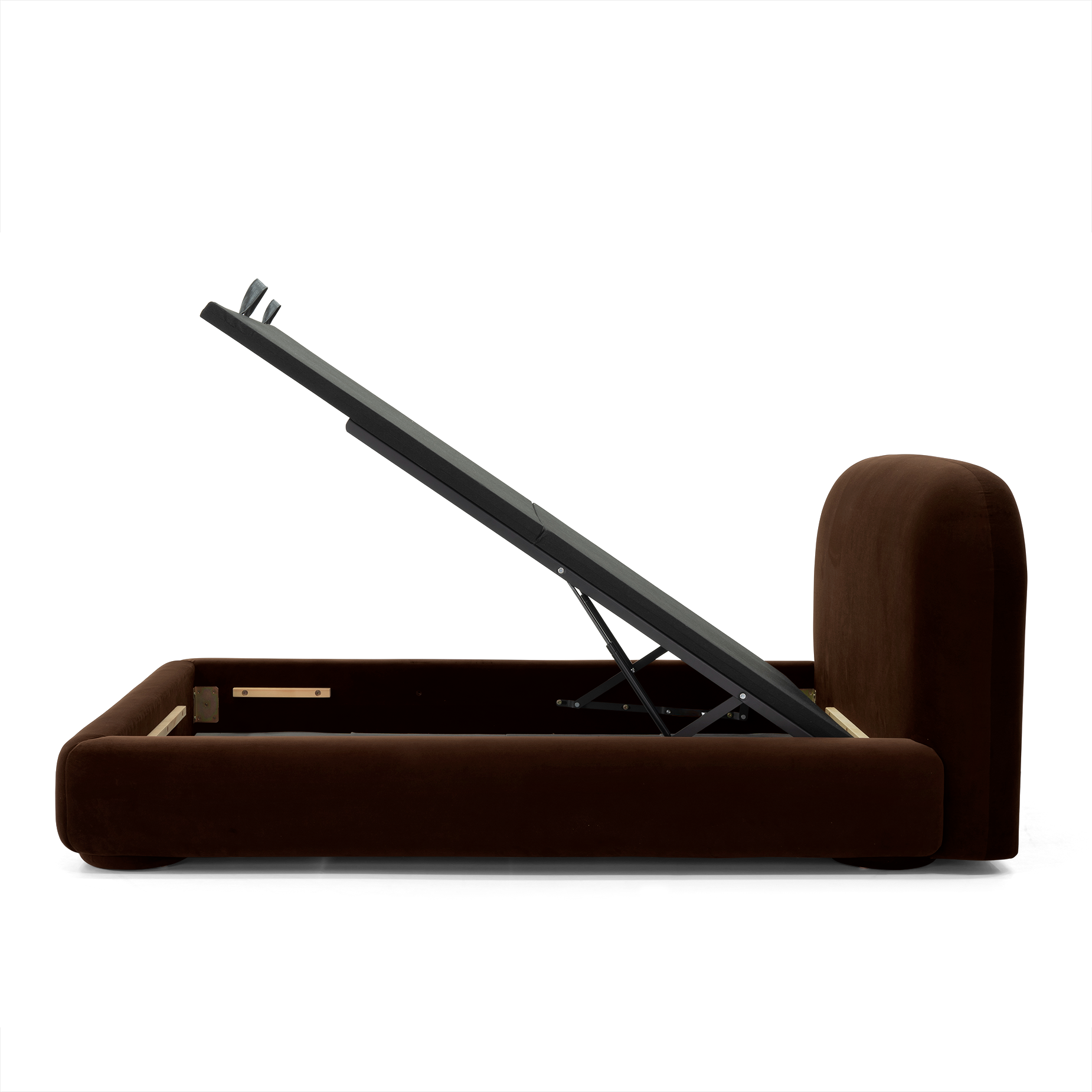 Lull King Storage Bed - [ Malibu Piccolo ]