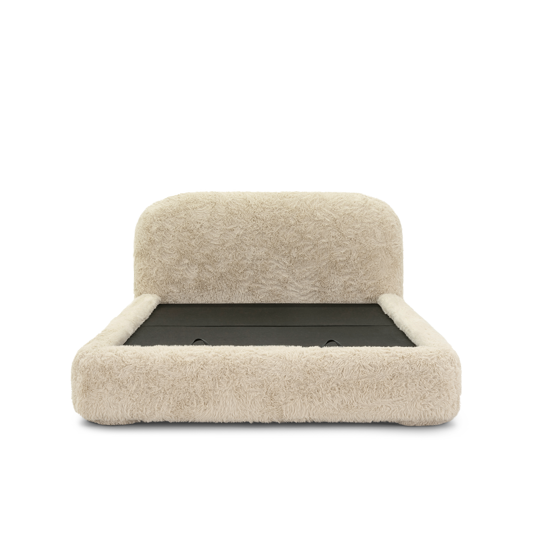 Lull King Storage Bed - [ Paddington Cashew ]