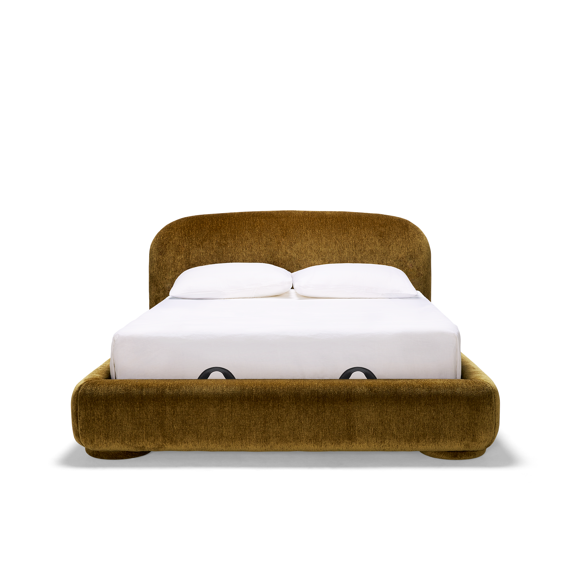 Lull King Storage Bed - [ Sandon Burnt Butter ]