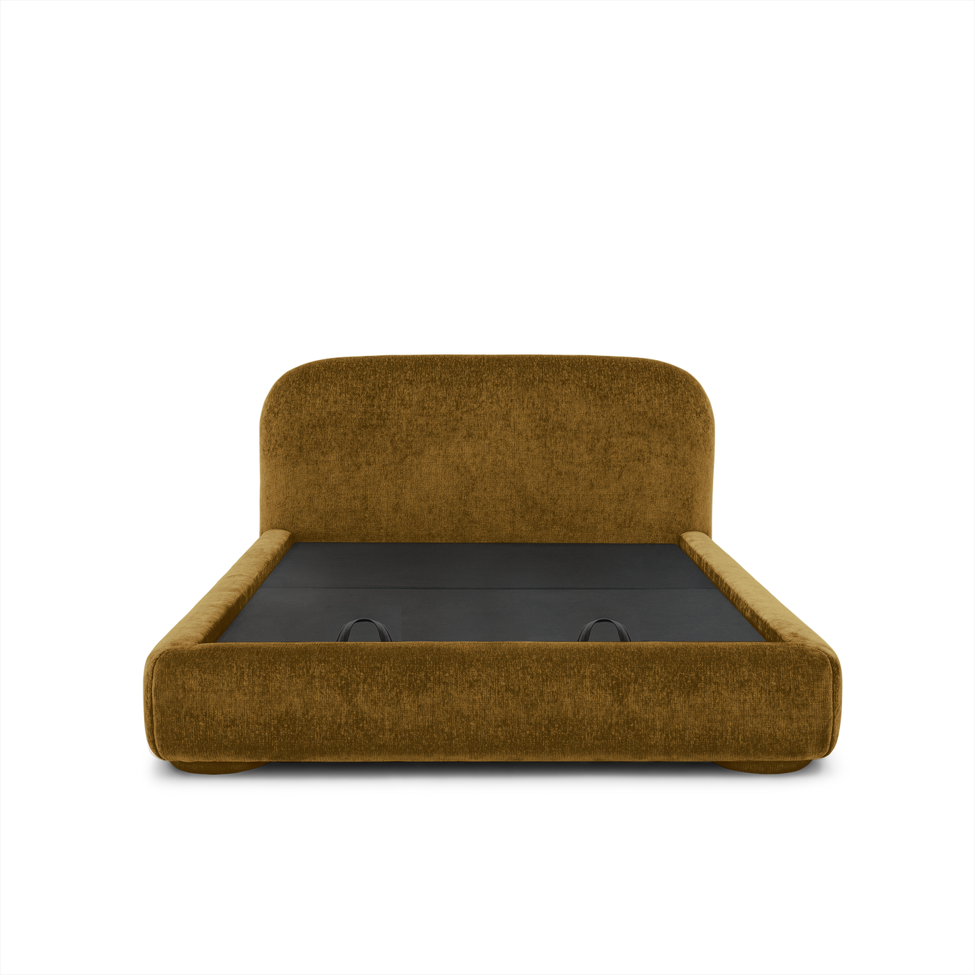 Lull King Storage Bed - [ Sandon Burnt Butter ]