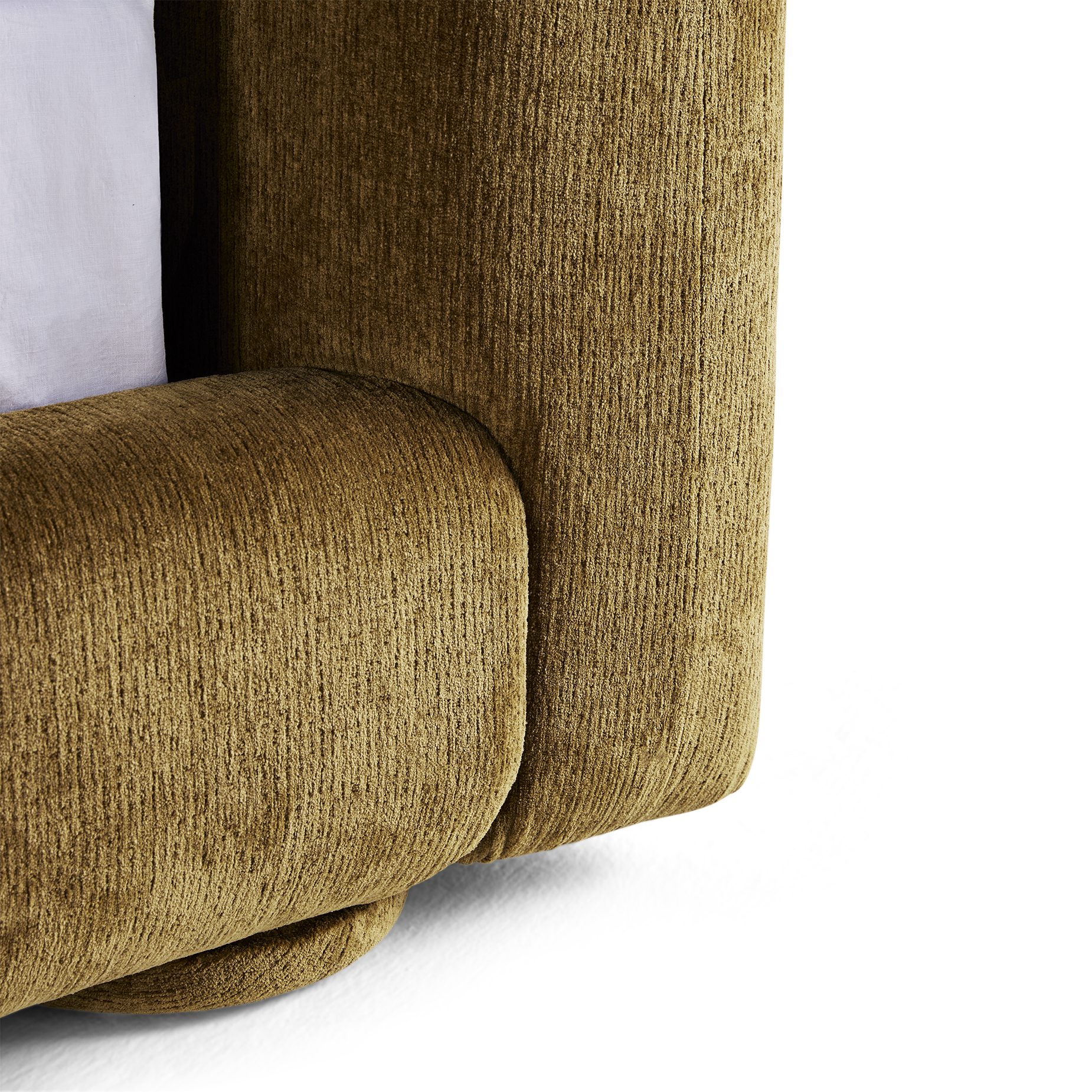 Lull Queen Bed - [ Sandon Burnt Butter ]