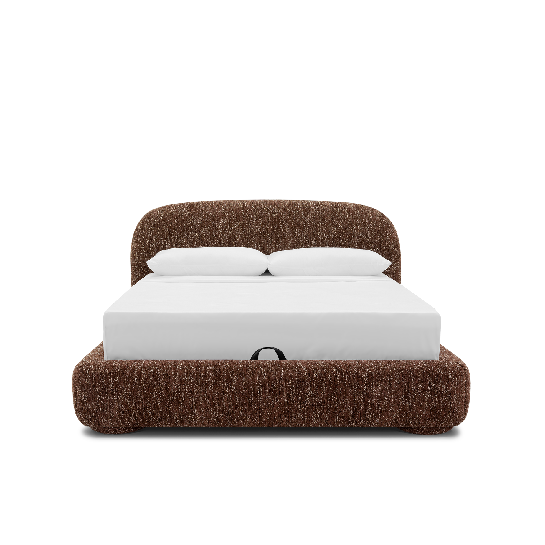Lull Queen Storage Bed - [ Eros Cinnamon ]