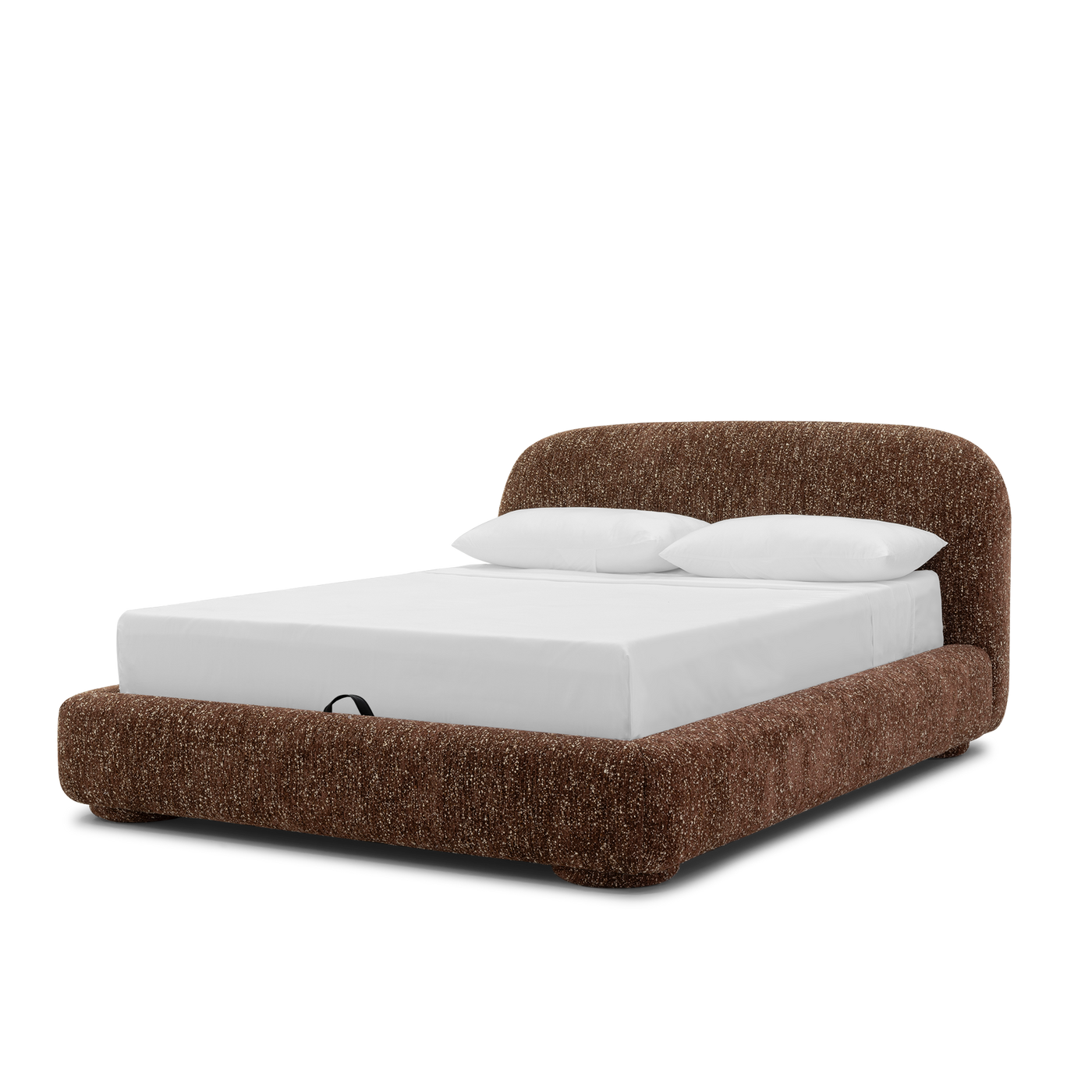 Lull Queen Storage Bed - [ Eros Cinnamon ]