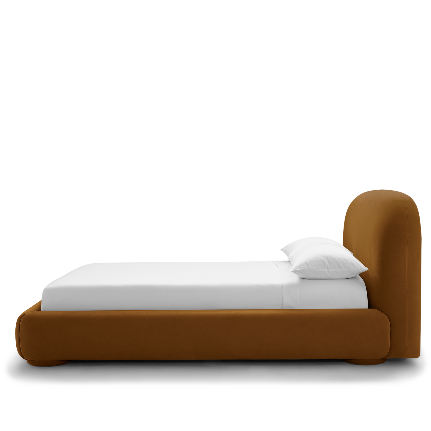 Lull Queen Storage Bed - [ Malibu Cognac ]