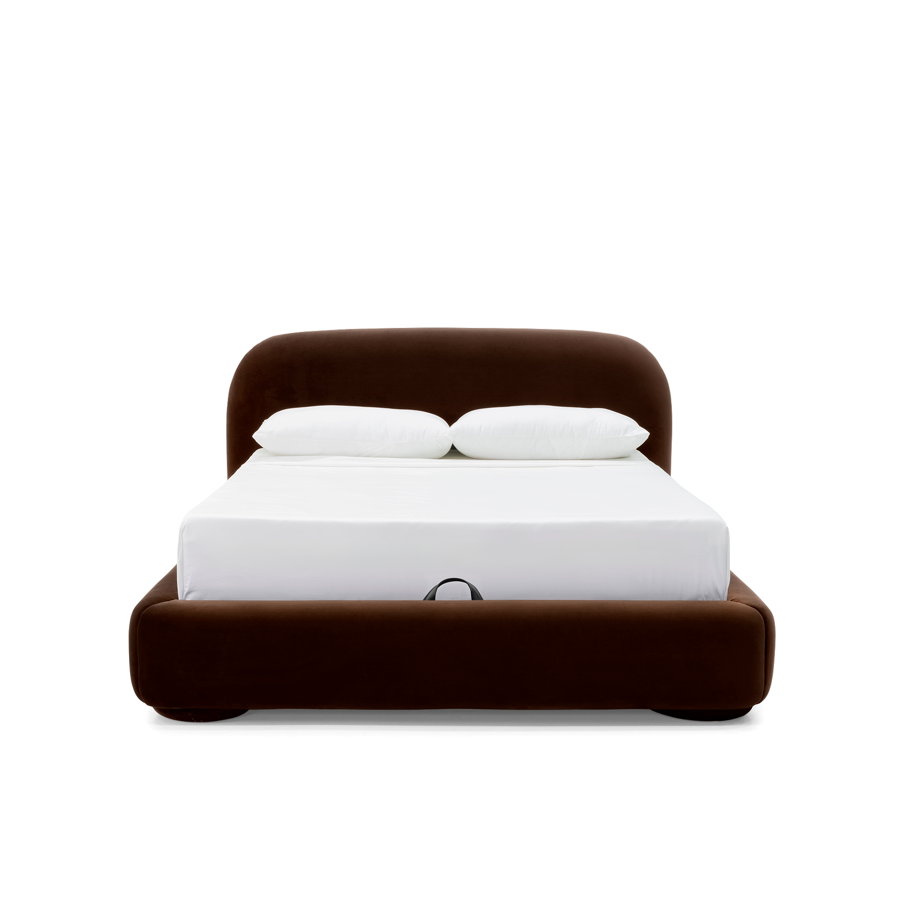 Lull Queen Storage Bed - [ Malibu Piccolo ]