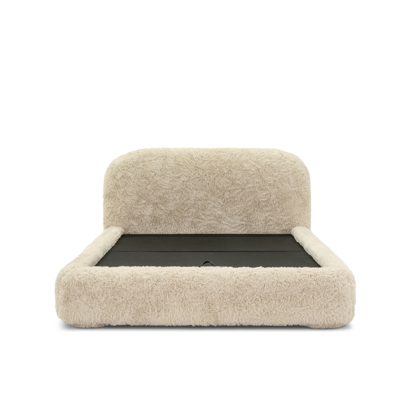 Lull Queen Storage Bed - [ Paddington Cashew ]