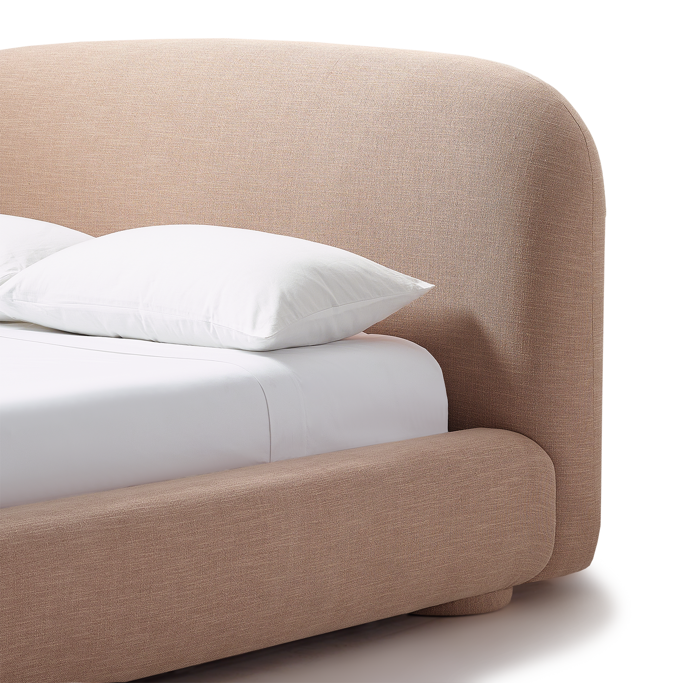 Lull King Storage Bed - [ Byron Biscuit ]