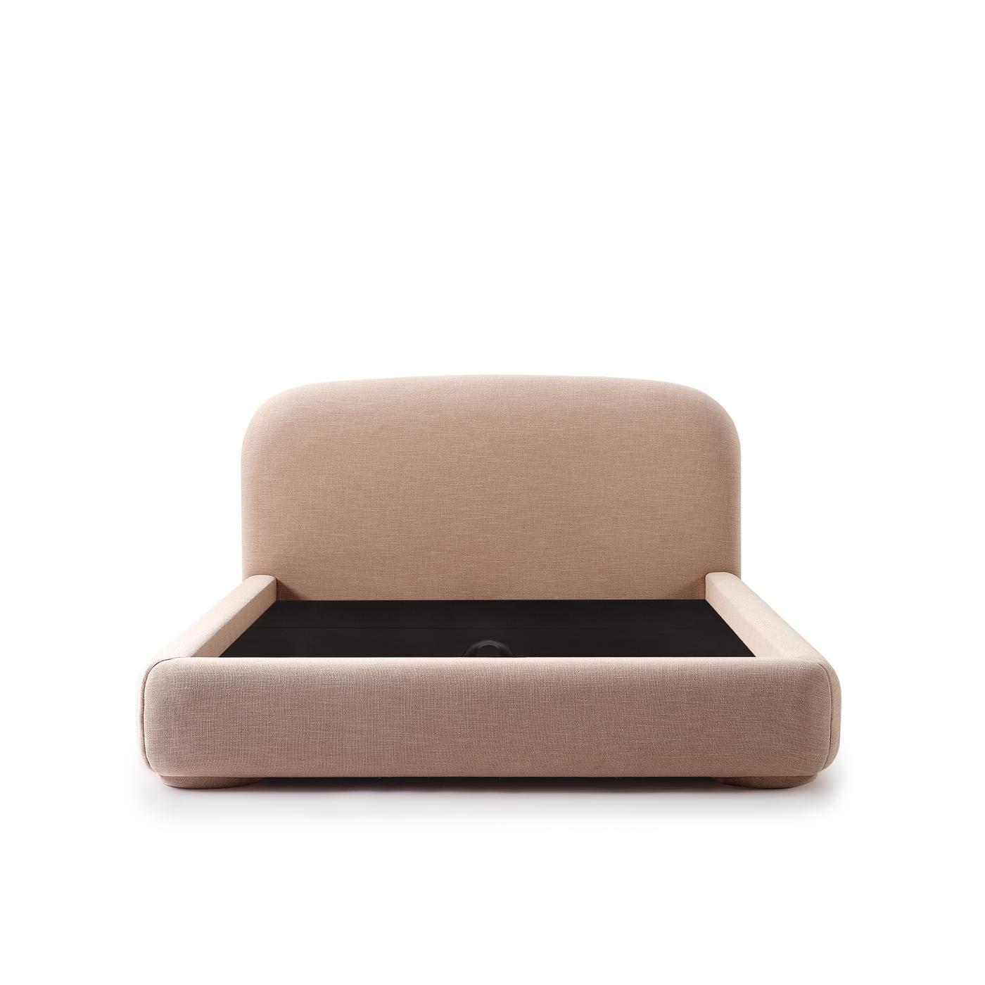 Lull Queen Storage Bed - [ Byron Biscuit ]