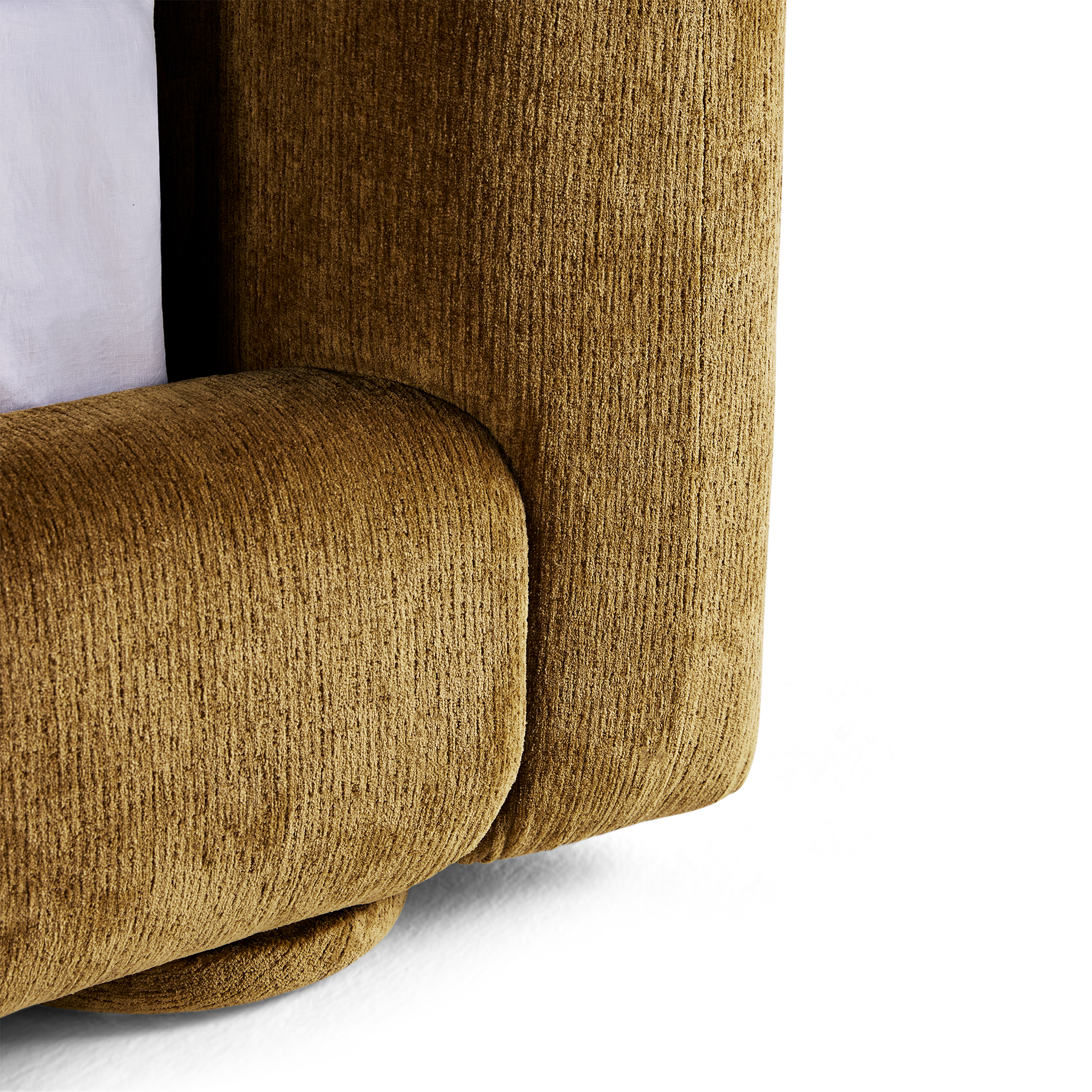 Lull King Storage Bed - [ Sandon Burnt Butter ]