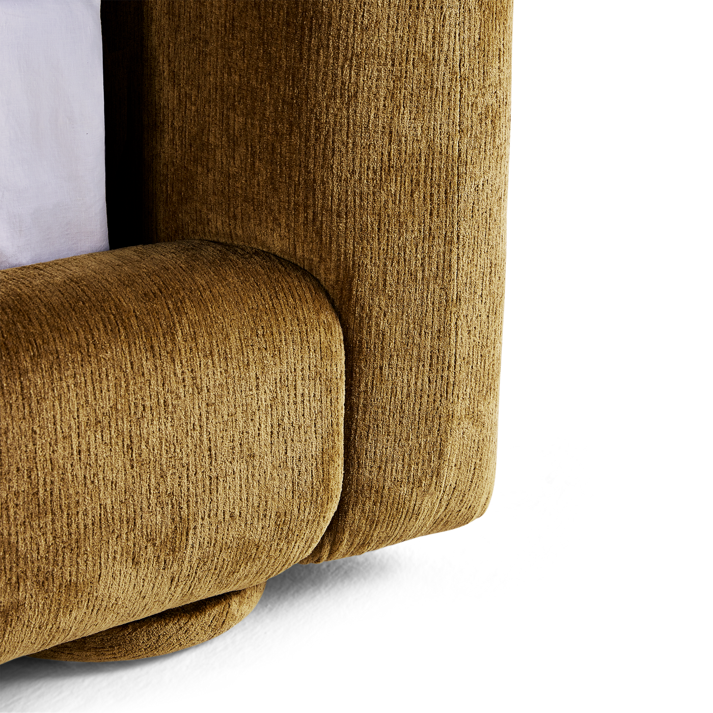 Lull King Storage Bed - [ Sandon Burnt Butter ]