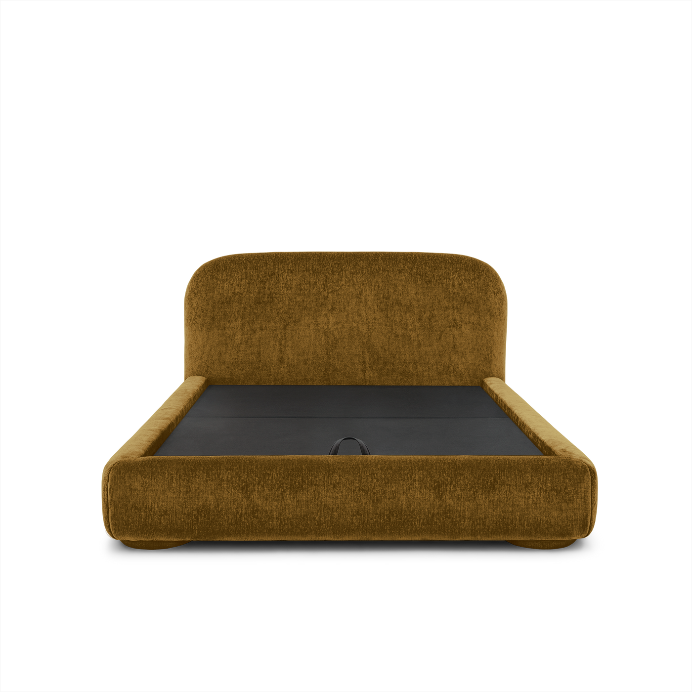 Lull Queen Storage Bed - [ Sandon Burnt Butter ]