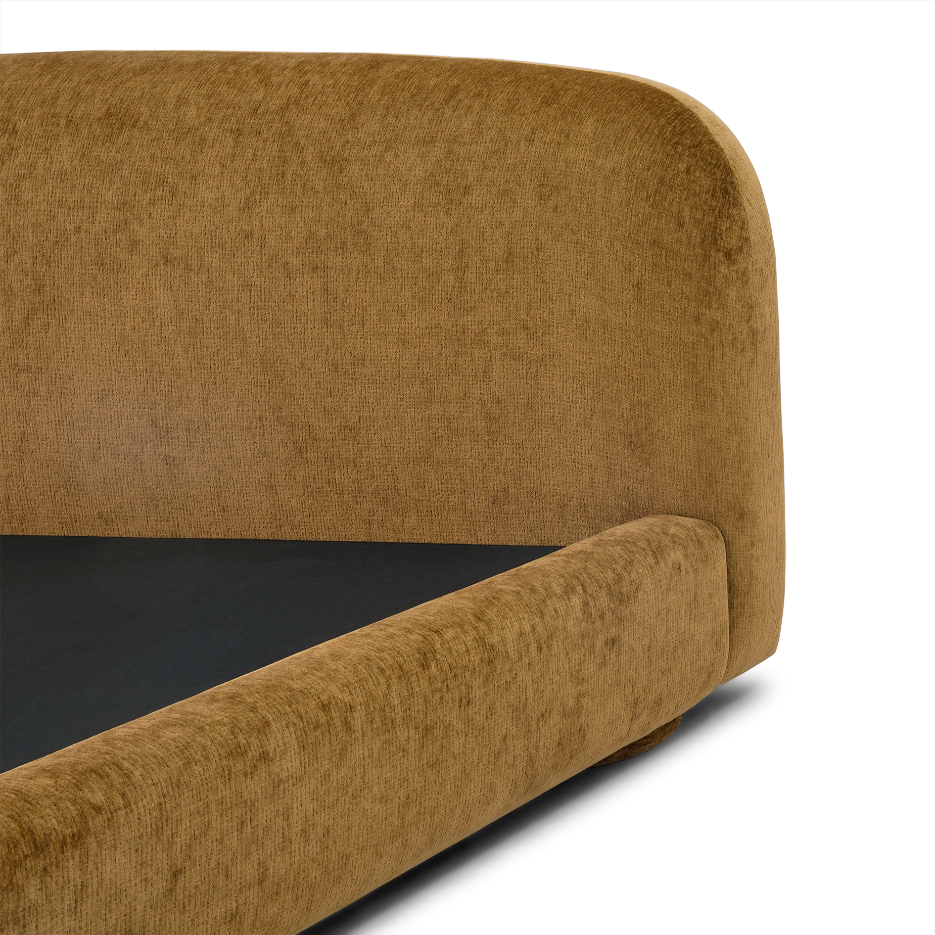 Lull King Storage Bed - [ Sandon Burnt Butter ]