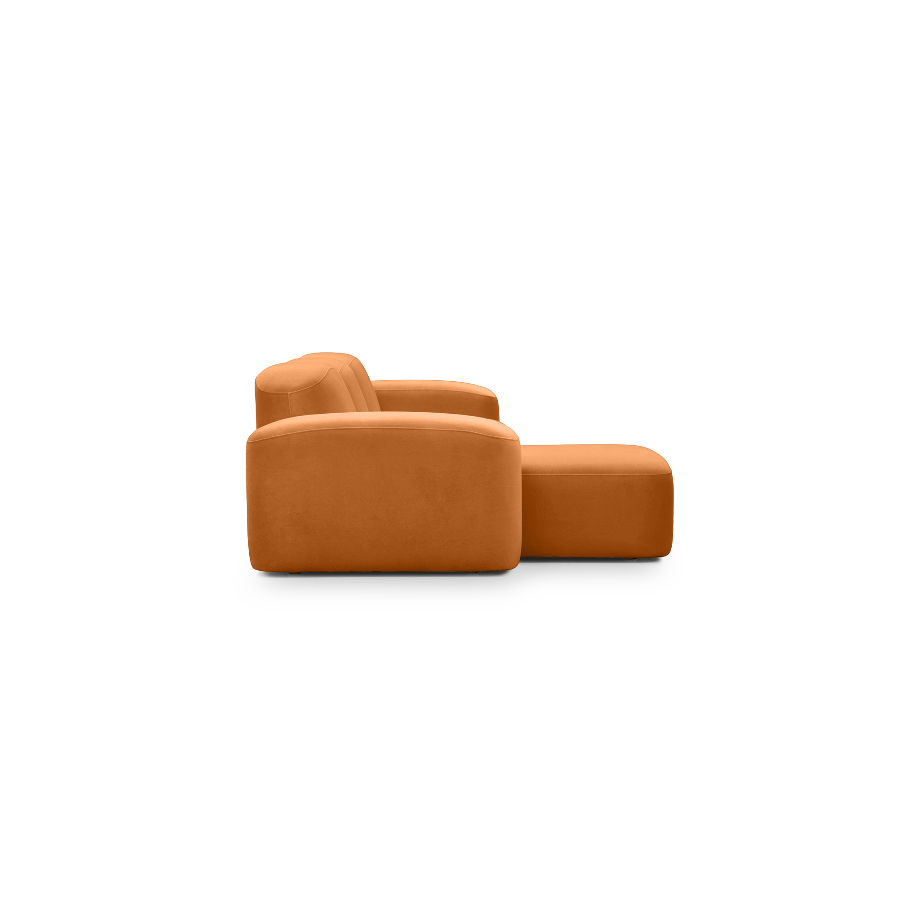 Muse 3 Seat LAF Chaise Sofa - [ Malibu Caramel ]