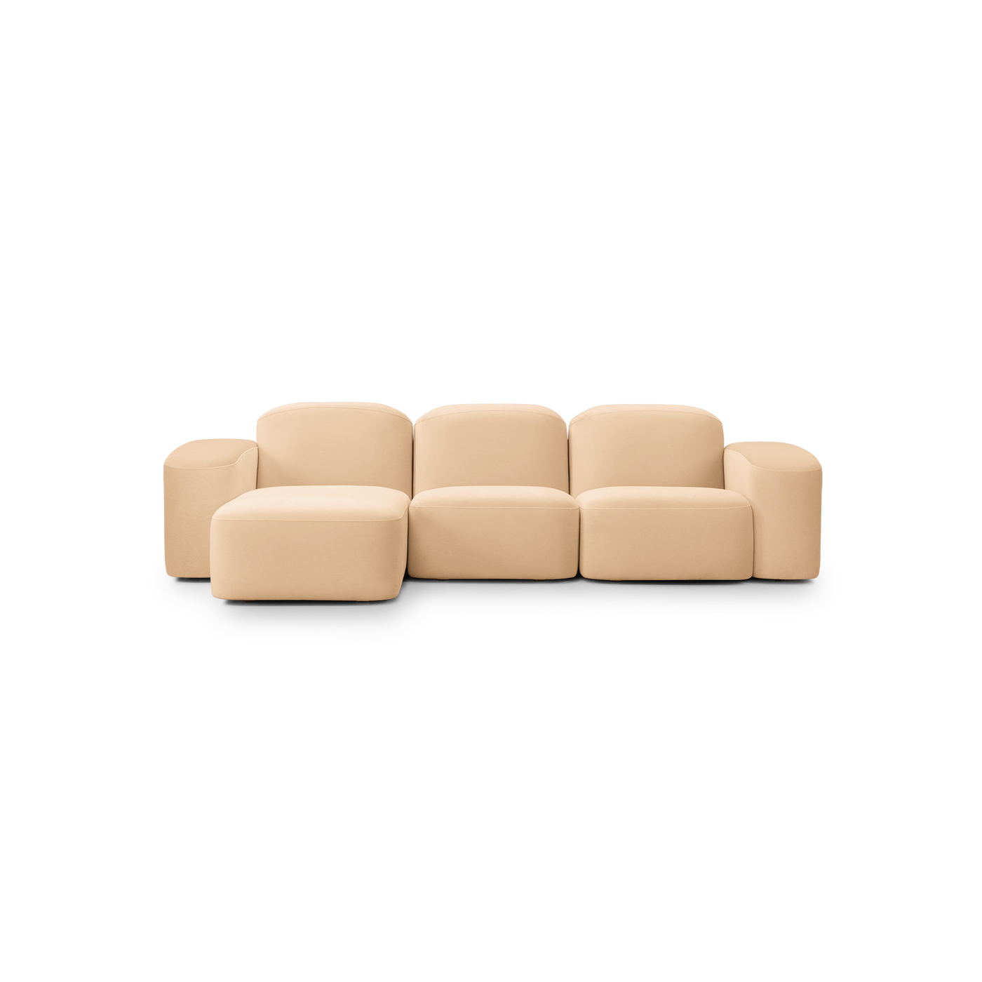 Muse 3 Seat LAF Chaise Sofa - [ Malibu Dune ]
