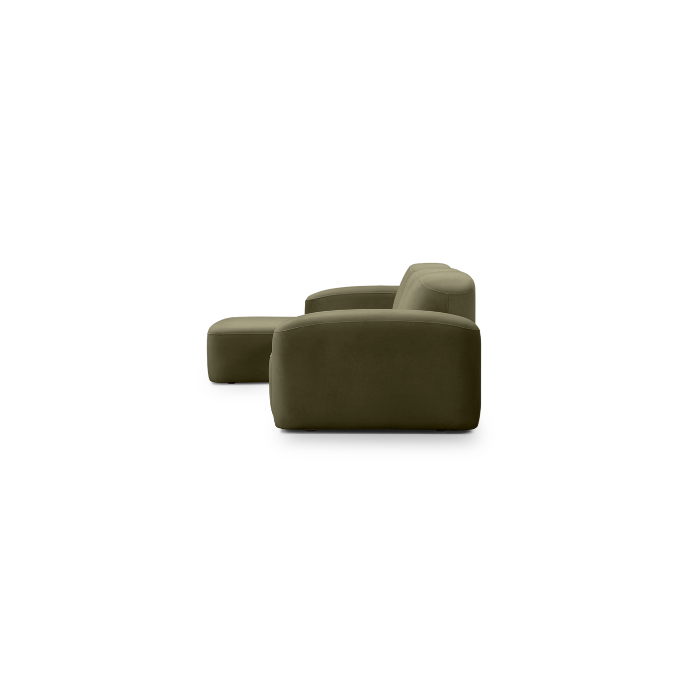 Muse 3 Seat LAF Chaise Sofa - [ Malibu Matcha ]
