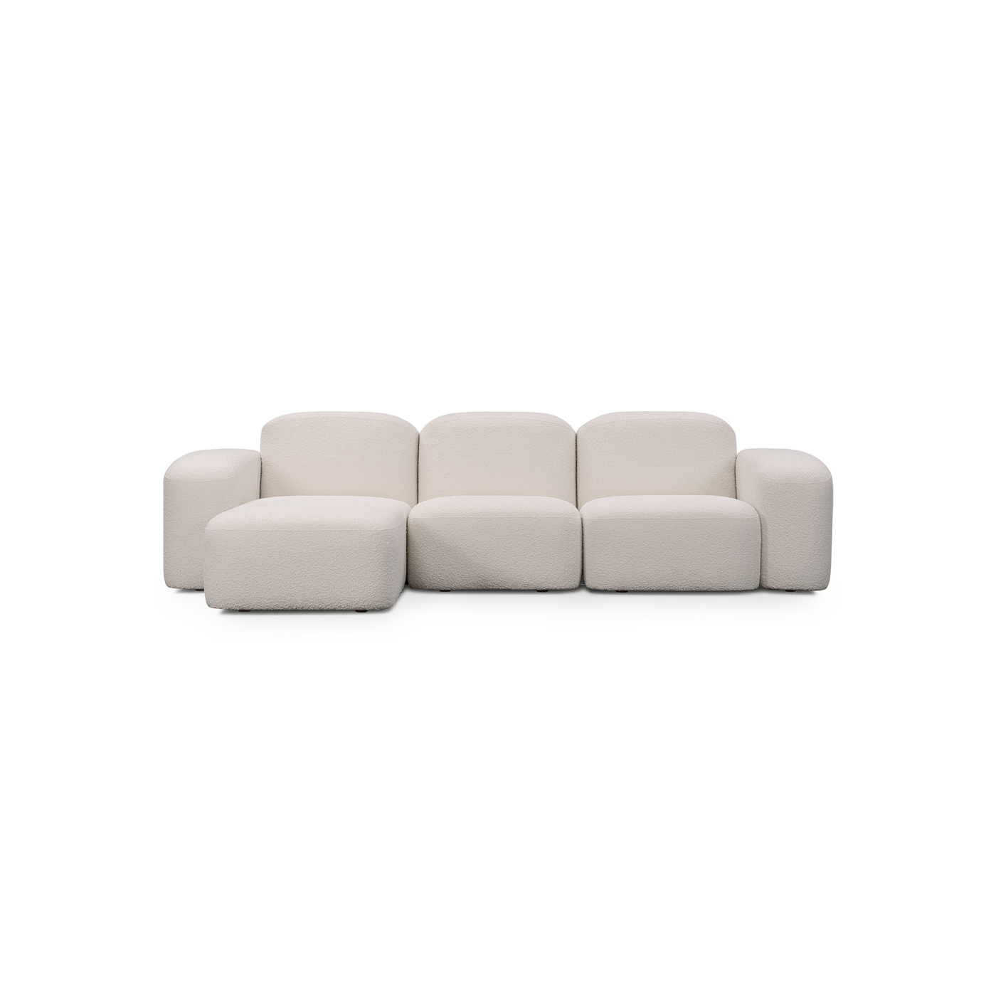 Muse 3 Seat LAF Chaise Sofa - [ Bronte La Creme ]