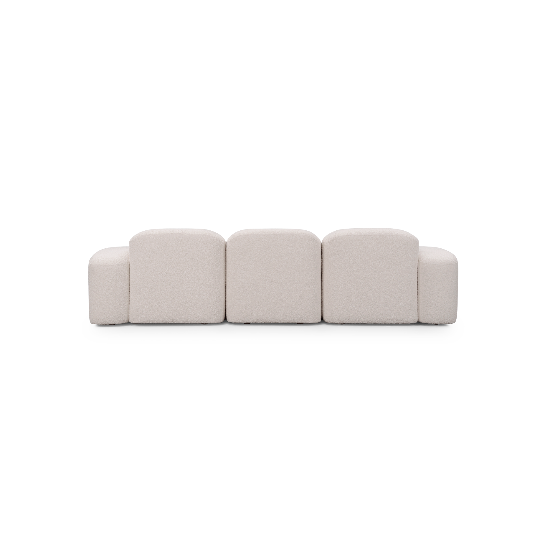 Muse 3 Seat LAF Chaise Sofa - [ Bronte La Creme ]