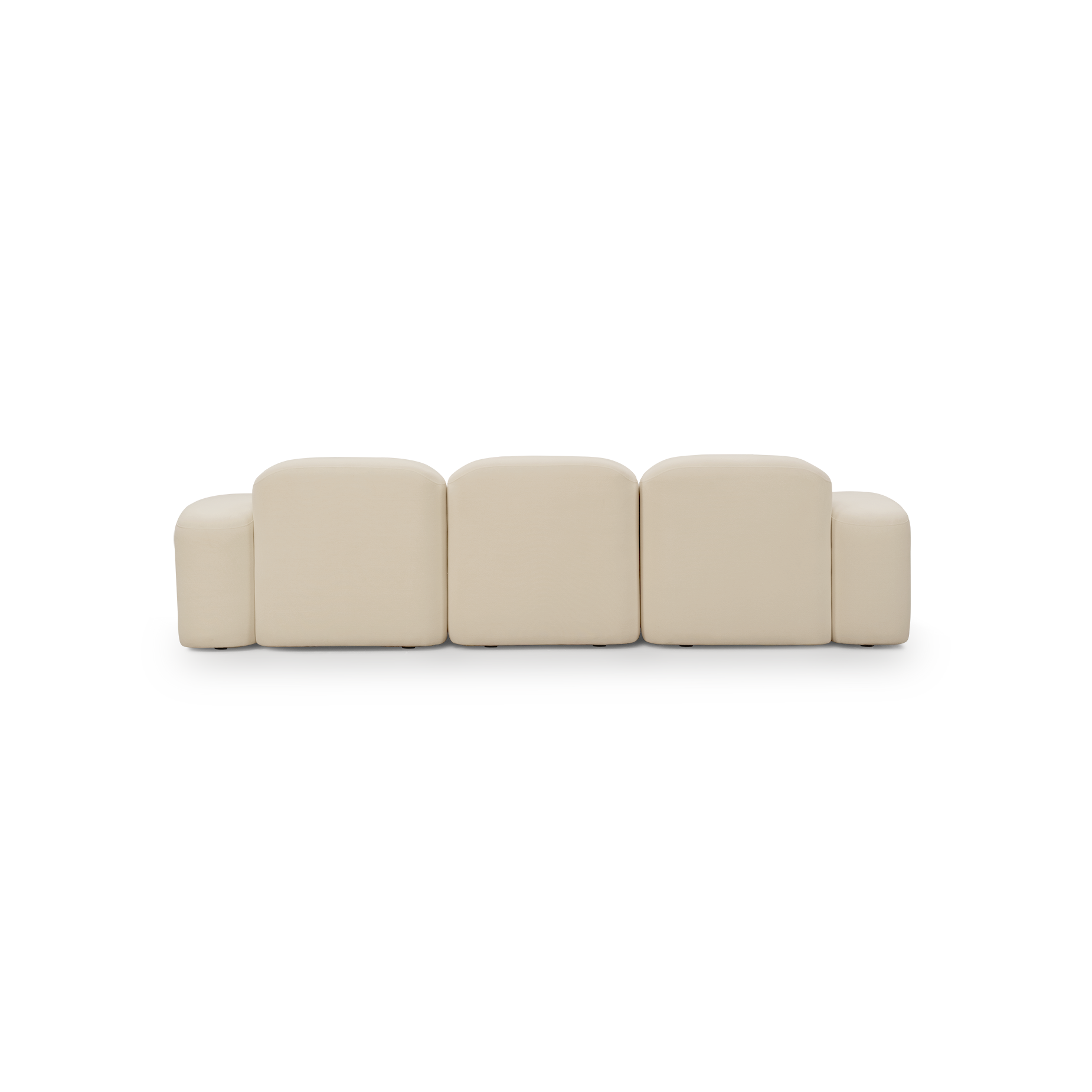 Muse 3 Seat LAF Chaise Sofa - [ Cabarita Natural ]
