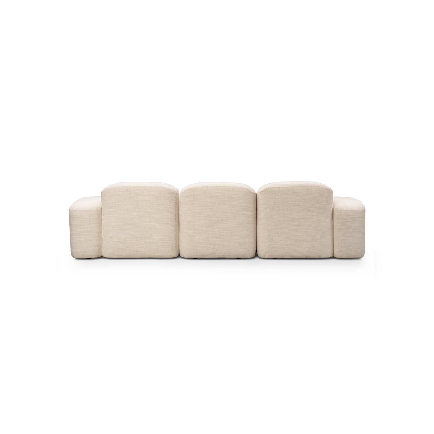 Muse 3 Seat LAF Chaise Sofa - [ Hyams Sable ]