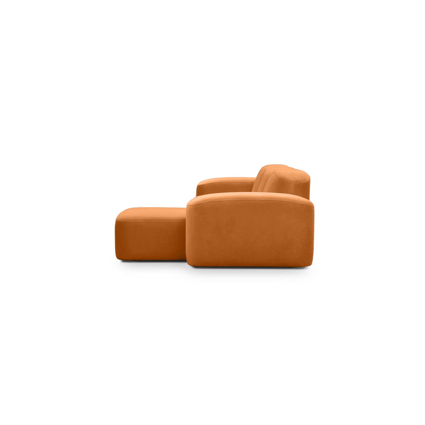 Muse 3 Seat RAF Chaise Sofa - [ Malibu Caramel ]