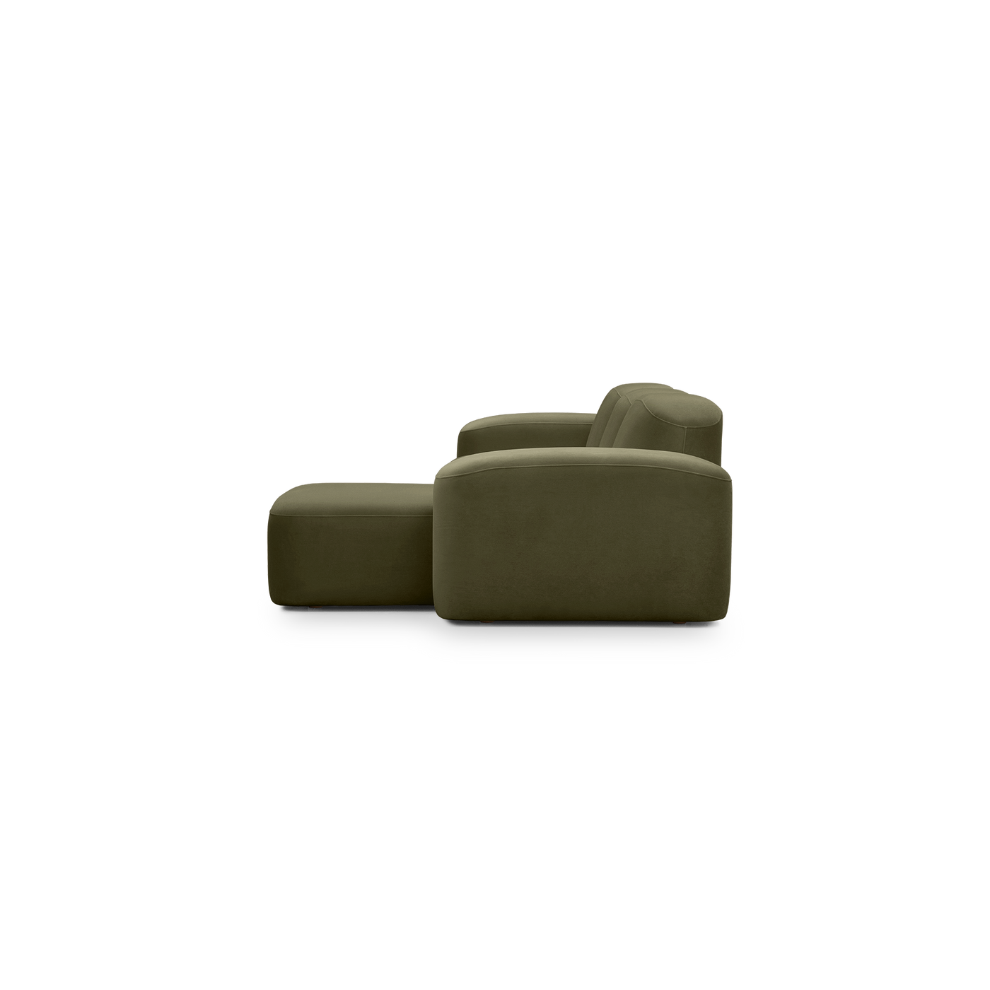 Muse 3 Seat RAF Chaise Sofa - [ Malibu Matcha ]