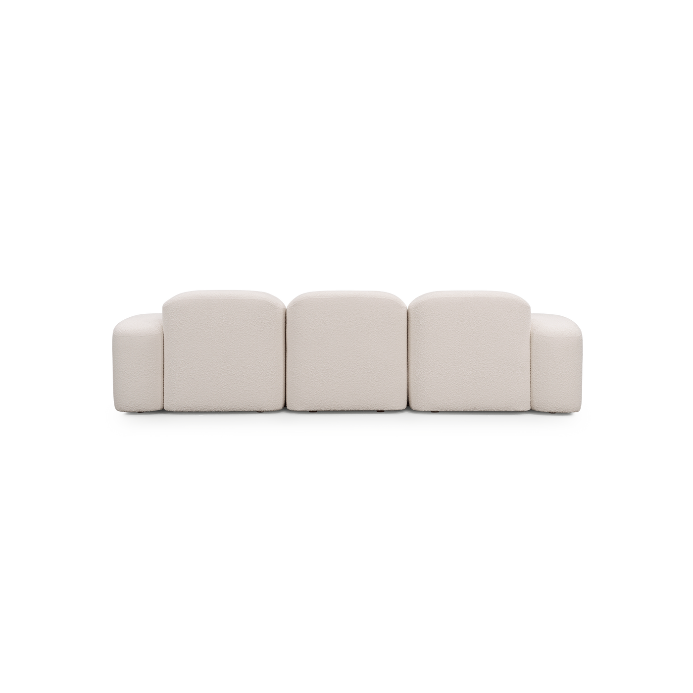Muse 3 Seat RAF Chaise Sofa - [ Bronte La Creme ]