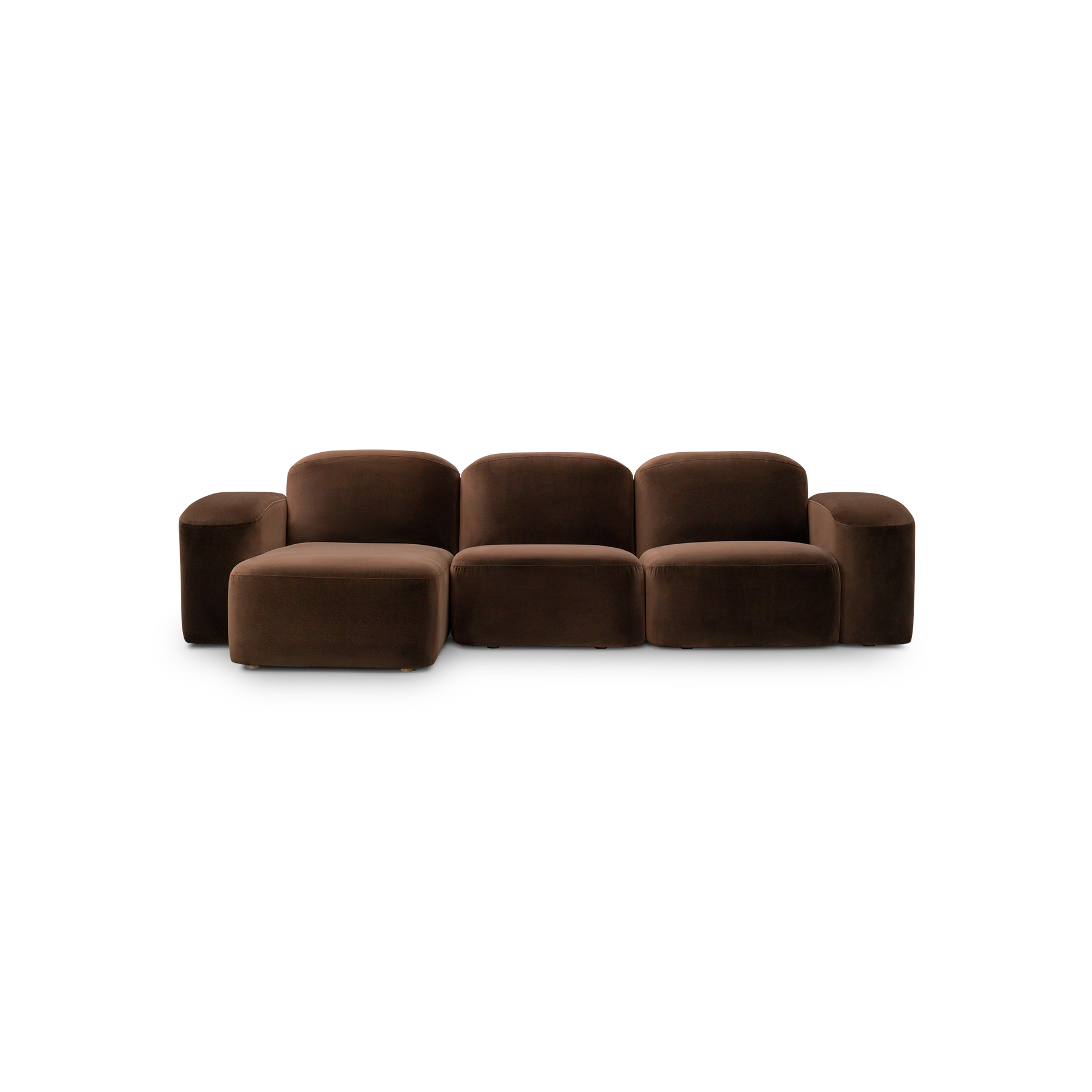 Muse 3 Seat LAF Chaise Sofa - [ Avalon Piccolo ]
