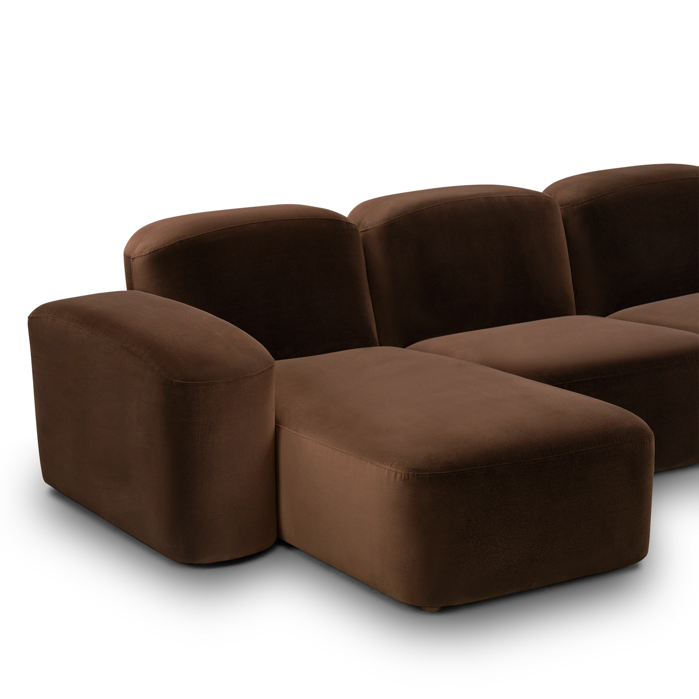 Muse 3 Seat LAF Chaise Sofa - [ Avalon Piccolo ]