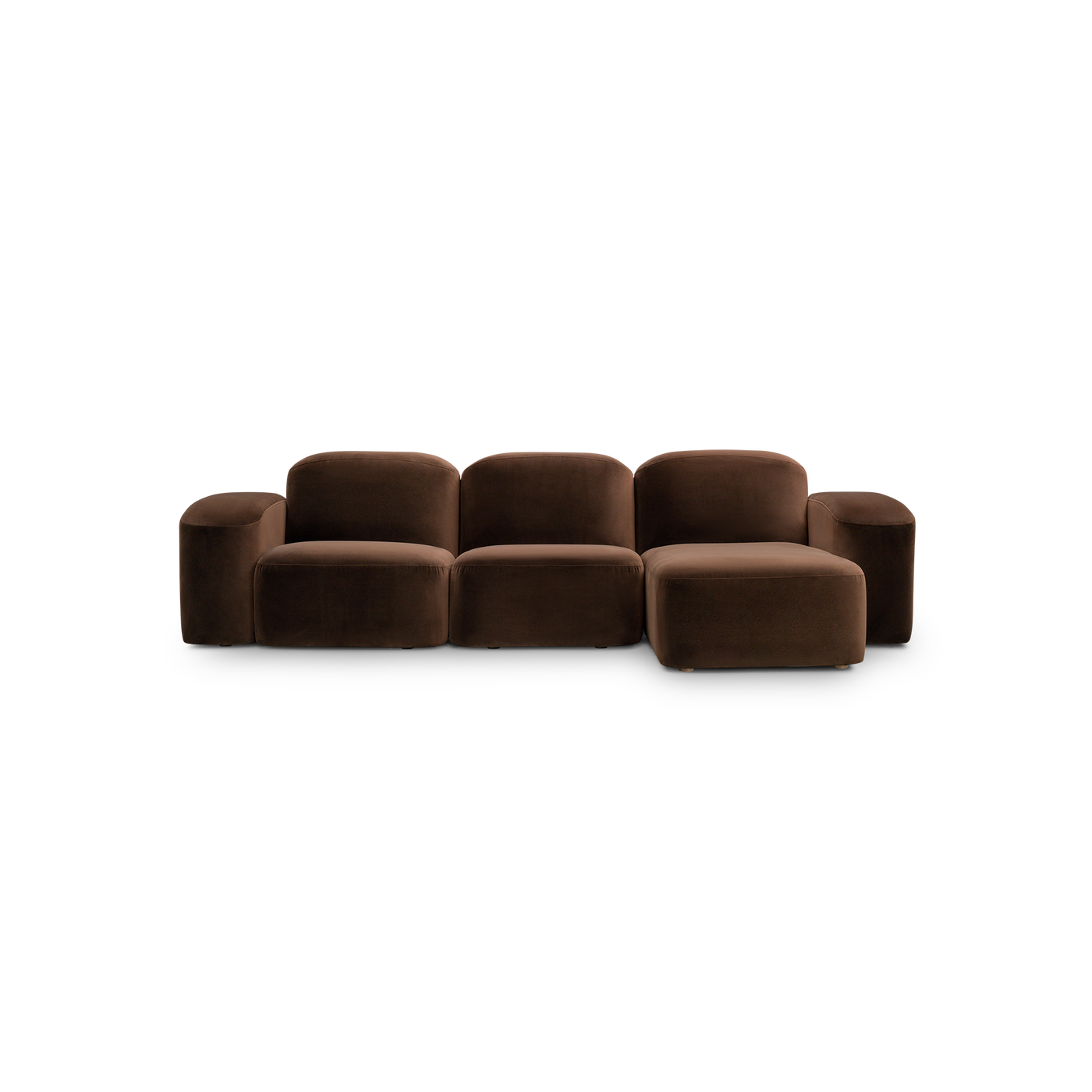 Muse 3 Seat RAF Chaise Sofa - [ Avalon Piccolo ]