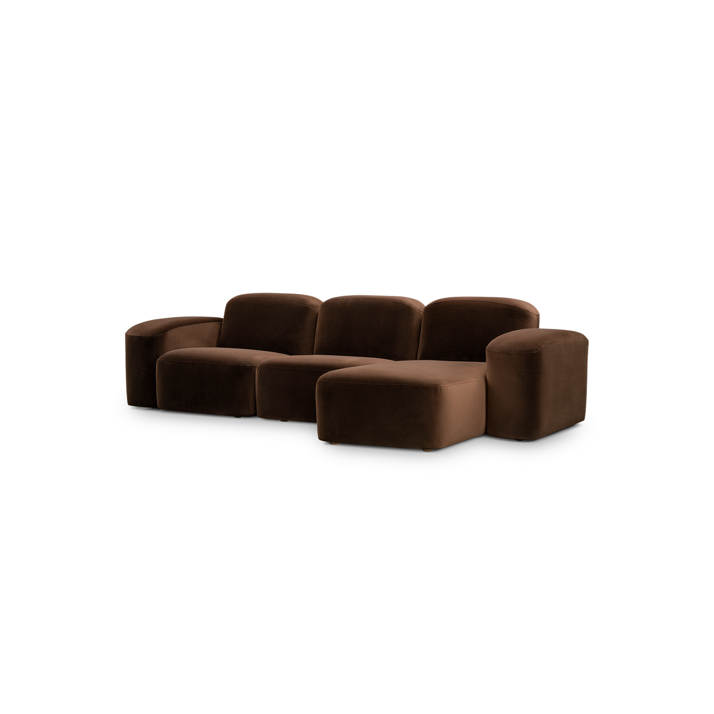 Muse 3 Seat RAF Chaise Sofa - [ Avalon Piccolo ]